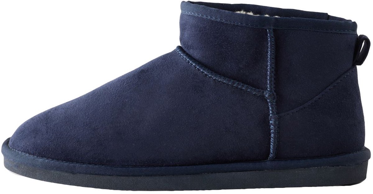 Next - Heren - Laarspantoffels van microsuède - Blauw