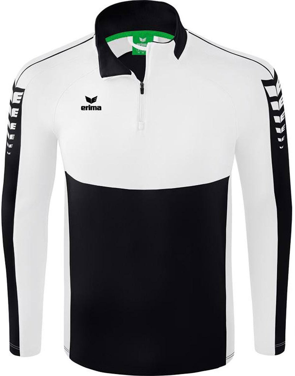Erima Six Wings Trainingstop Heren - Zwart / Wit | Maat: S