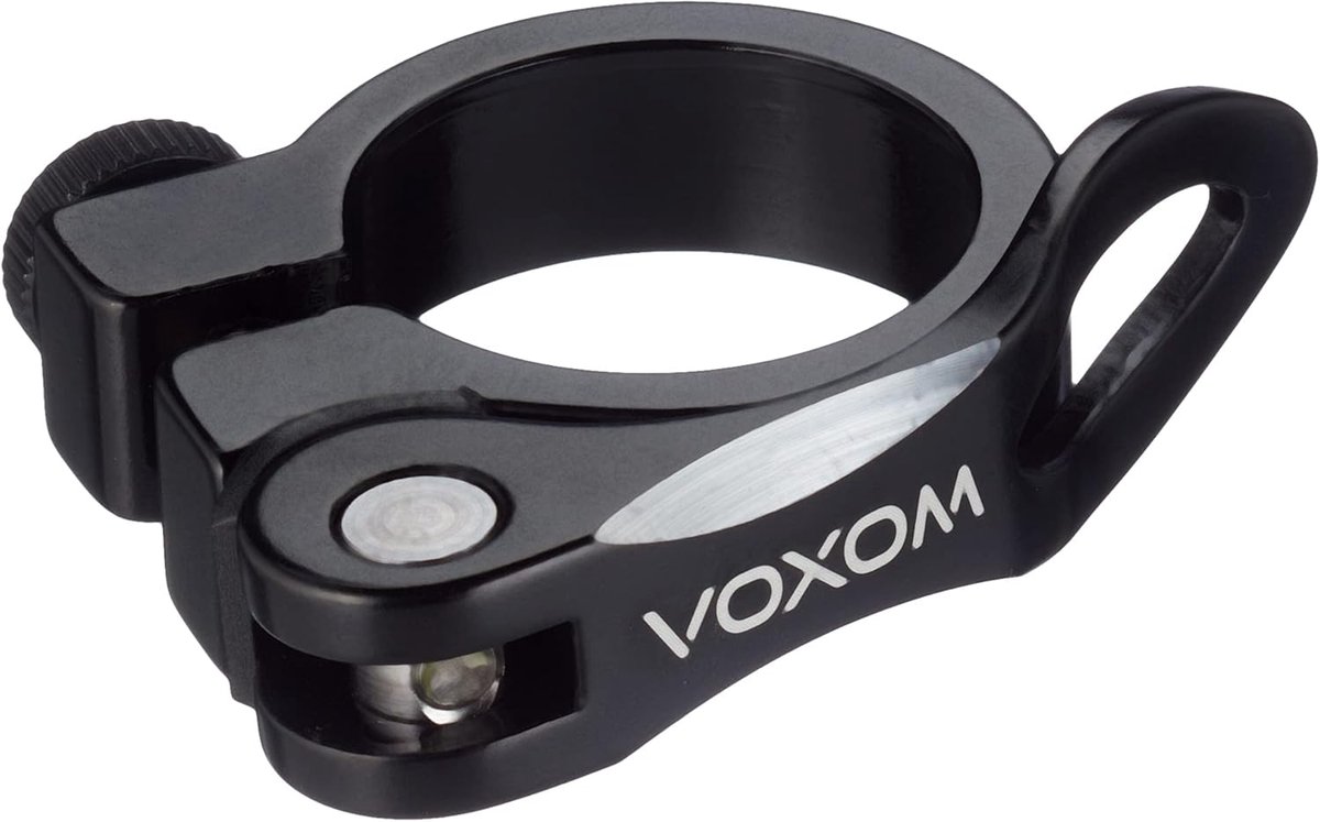 Zadelklem - Zadelpenklem - Fiets Zadel Verstellen - Met Snelspanner - 318 mm - Zwart