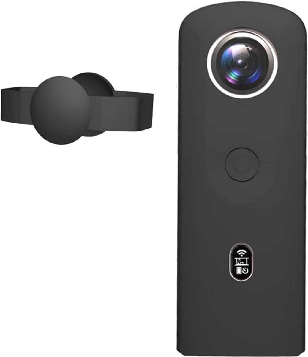 Geschikt voor Siliconen beschermhoes met lensdop Geschikt voor Theta SC2 360-camera