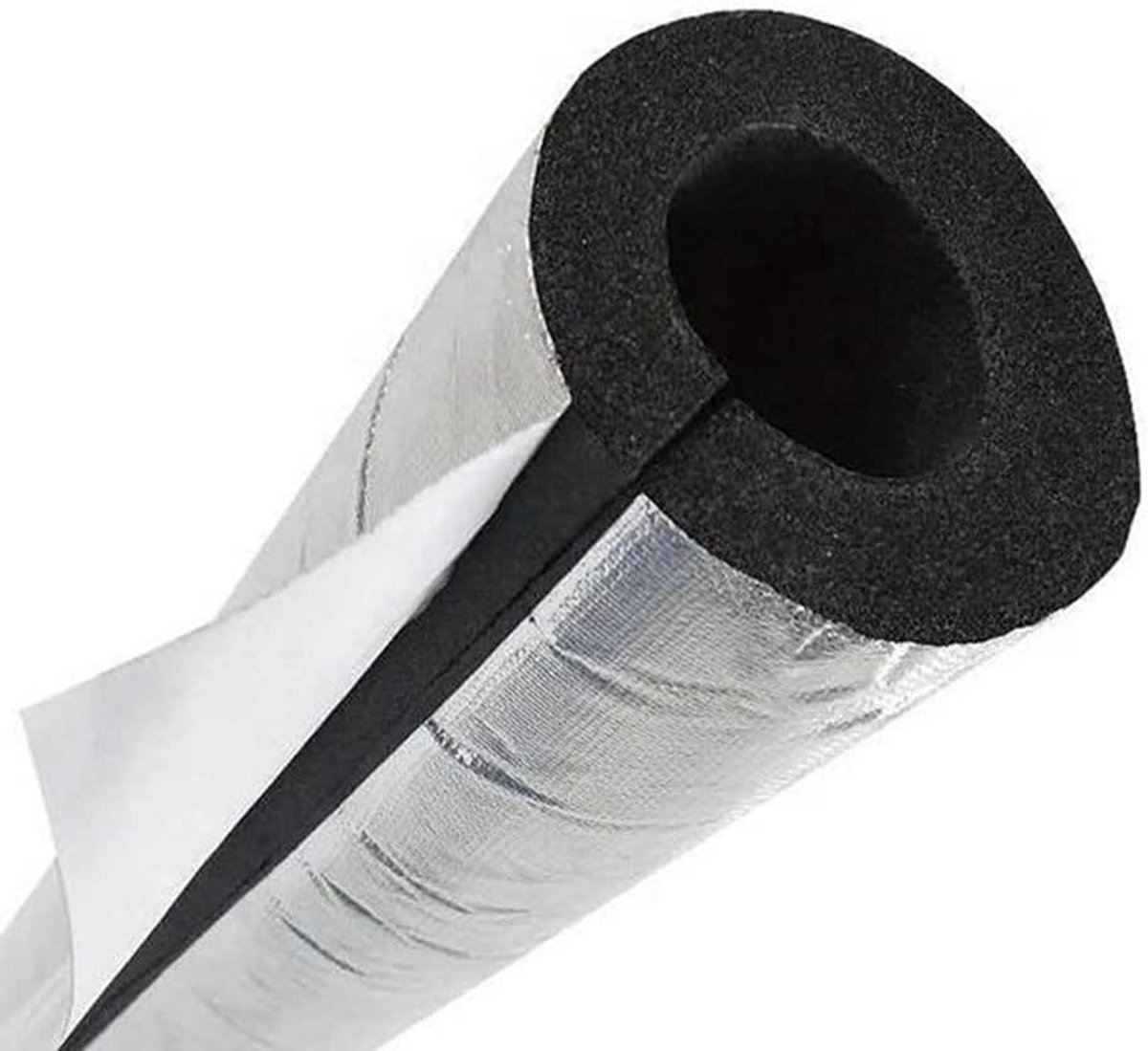 Flexibele Buisisolatie met Aluminiumfolie voor Vorst- en Hittebescherming