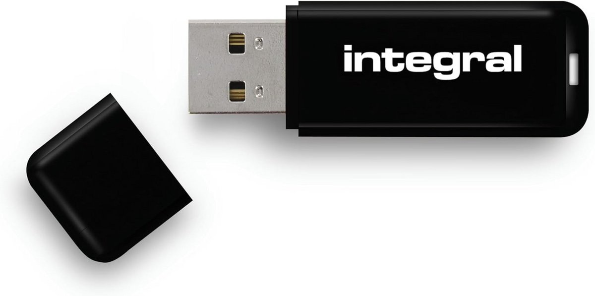 Snelle 16GB USB 3.0 Flash Drive Zwart - Compact Geheugen voor Documenten en Media