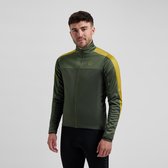 Rogelli Freeze Heren Fietsjack Winter - Winddicht - Grijs/Geel