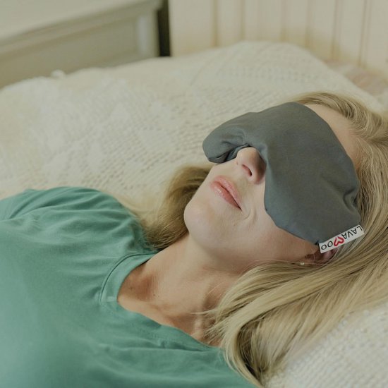 Therapeutisch Oogmasker met Lavazand voor Verlichting en Ontspanning van Merkloos — afbeelding 3