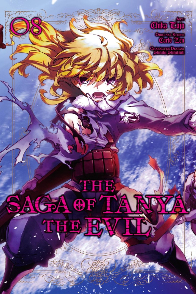 Omslag van The Saga of Tanya the Evil, Vol. 8 (manga)
