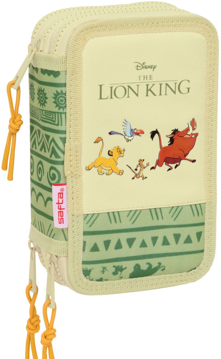 Disney The Lion King Gevuld Etui, Simba - 36 stuks - 19,5 x 12,5 x 5,5 cm - Polyester