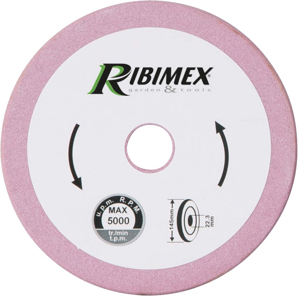 Vervangend schijf voor 145x3,2x22,3mm machines