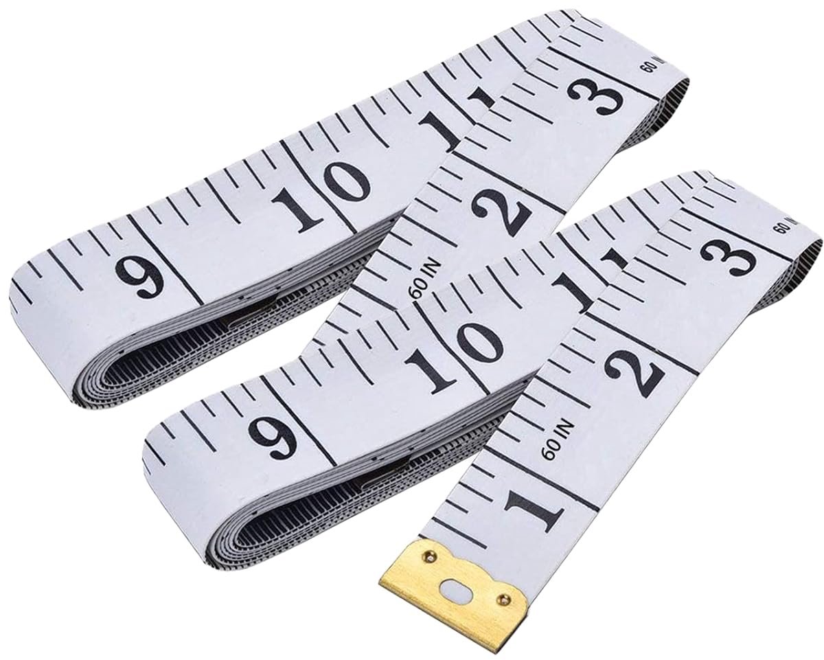 2-in-1 Flexibel Meetlint voor Naaien en Lichaamsmetingen, 150 cm