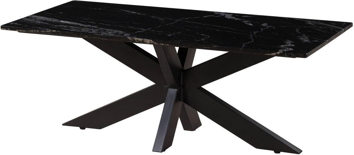 MASSIVMOEBEL24 .DE BARCELONA #414 salontafel zwart marmer 120x60 cm