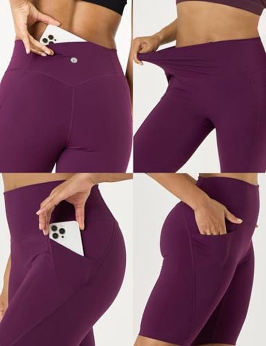 Dames Sportshorts met Hoge Taille voor Yoga en Fitness — afbeelding 5