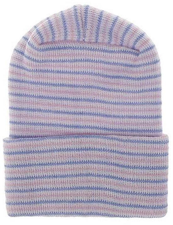 Pasgeboren Hoed met Boog en Wanten - Zachte Beanie voor Baby's — afbeelding 3