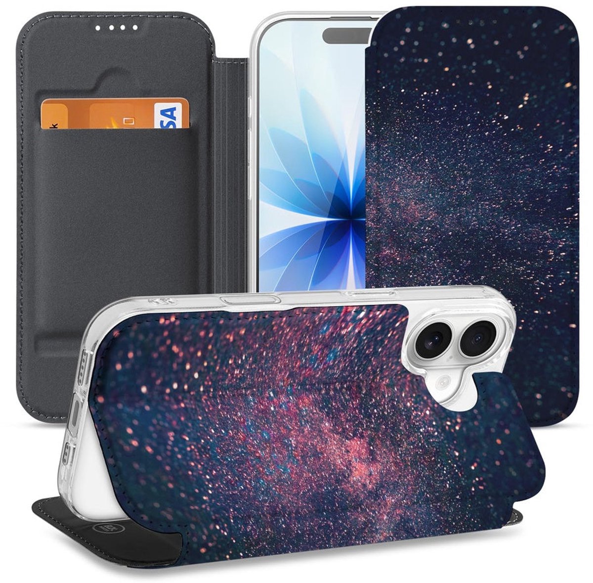 Flip Style Cover Apple iPhone 17 Stars