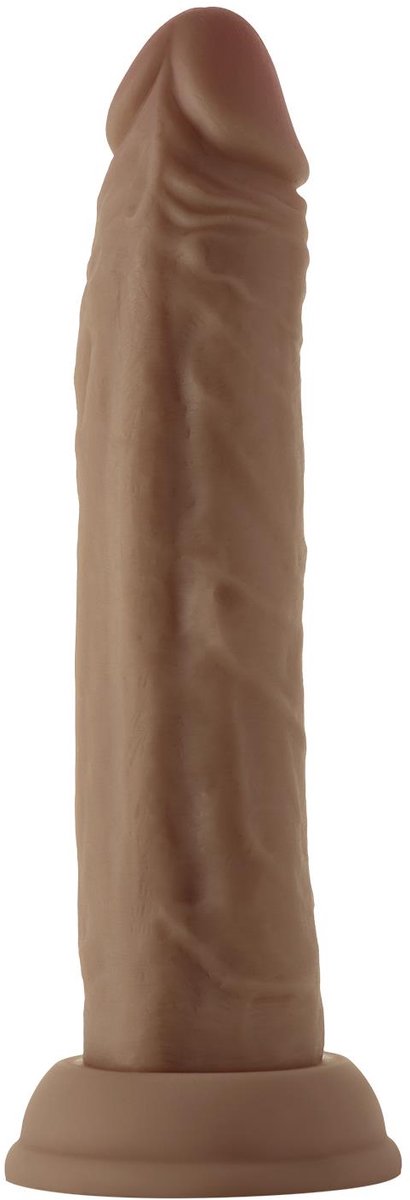 Shaft Model J 7.5 inch Liquid siliconen dildo Oak - Bruin - 19.5 cm
