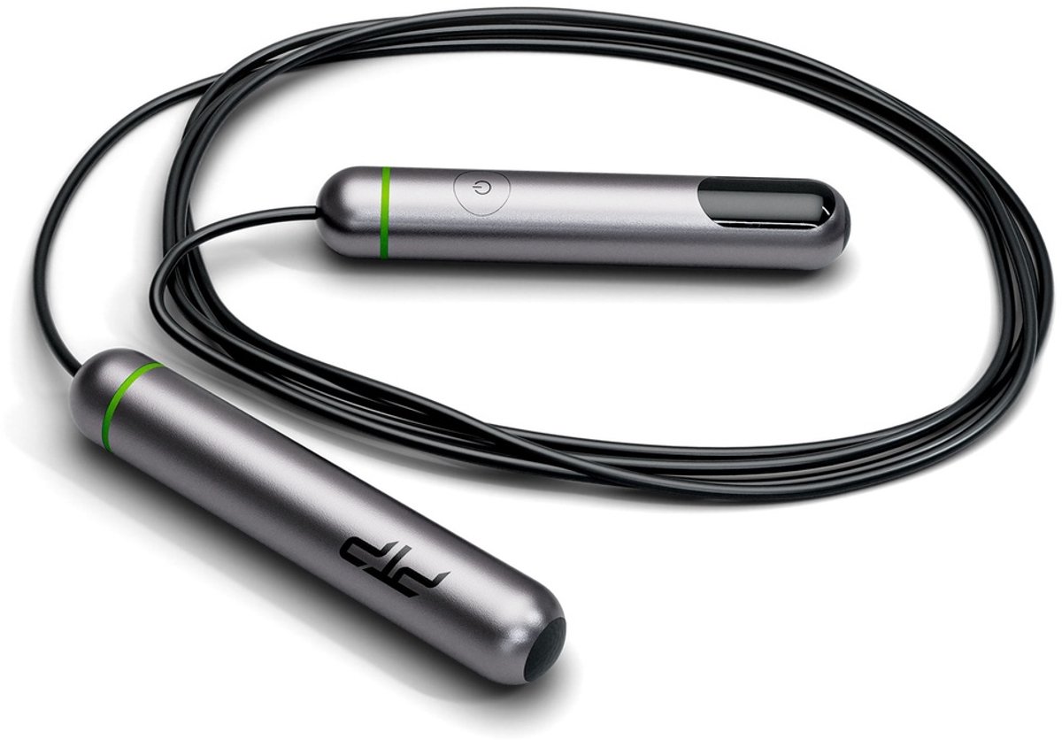 PTP - Smart rope - Bluetooth springtouw - Cordless jump rope - Oplaadbaar met USB-C - Fitness en Crossfit springtouw - TFT display