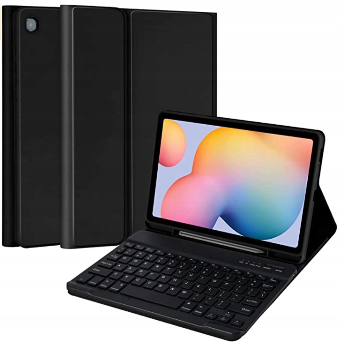 EtuiTab - Galaxy Tab S6 Lite Toetsenbordhoes - Zwart - Draadloze Bluetooth