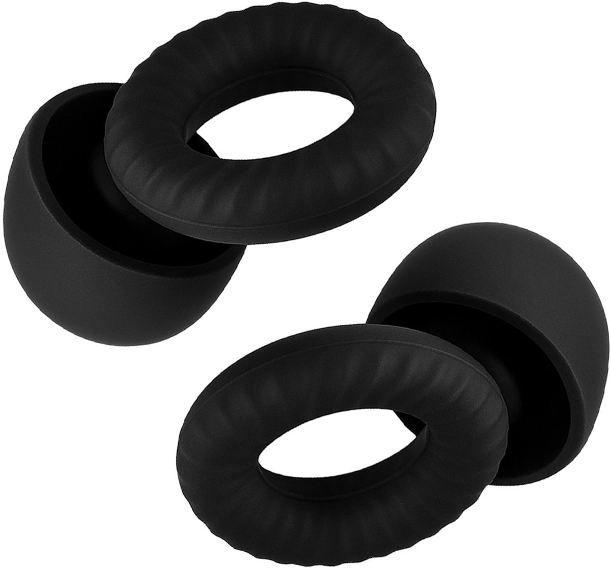 EarPlug Serie - Zatyczki Do Uszu - Zwart - Silicones - Wyciszające
