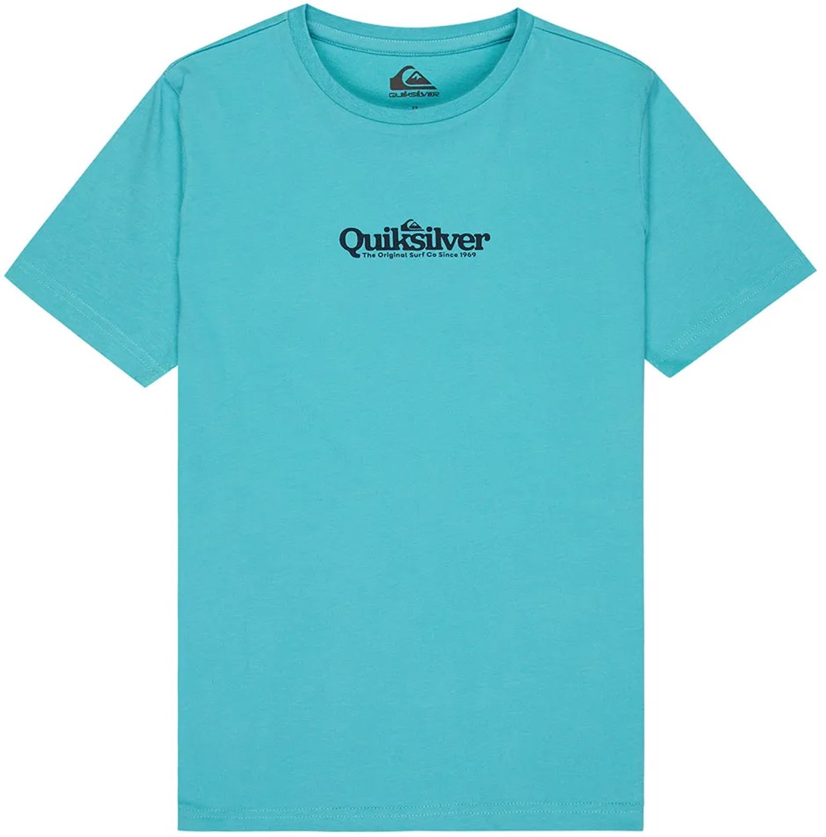 Quiksilver Fineline T-shirt Met Korte Mouwen 10 Years Jongen Blauw