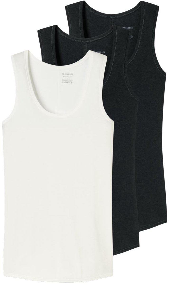 Schiesser Dames onderhemd 3 pack Personal Fit