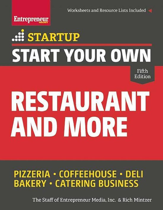 Startup - Start Your Own Restaurant and More - cover