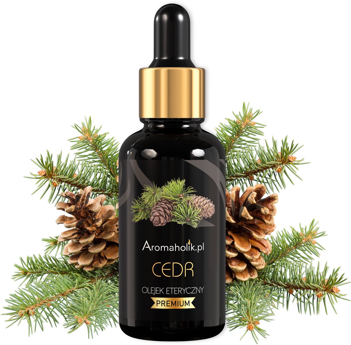 Aromaholik Cedrus Serie - Natuurlijke Etherische Olie - 30 ml - Ontspannend - Concentreert