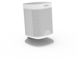 Cavus - Tafelstandaard voor Sonos One (SL) - Geschikt voor plaatsing op een meubel – Wit [ook geschikt voor Sonos Play:1]