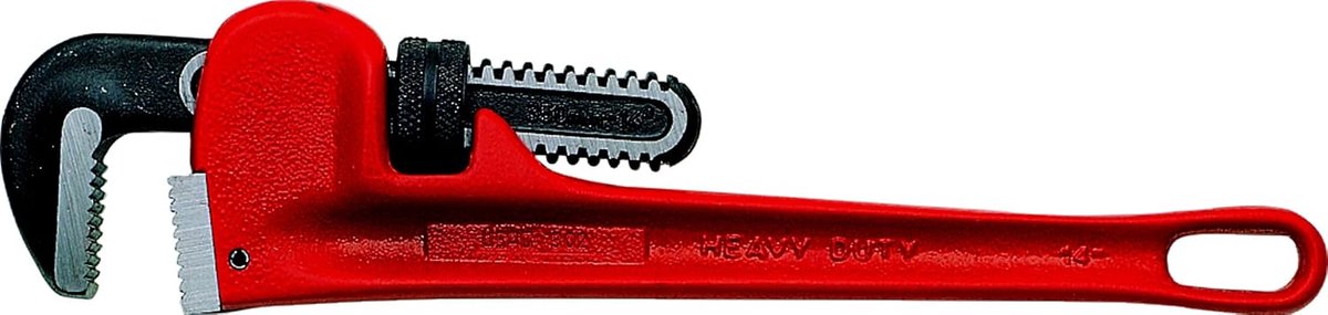 Buistang Amerikaans Model - Pijptang Ratel - Leidingen Draaien - Gietijzer Koolstofstaal - 293 Kilogram - Rood