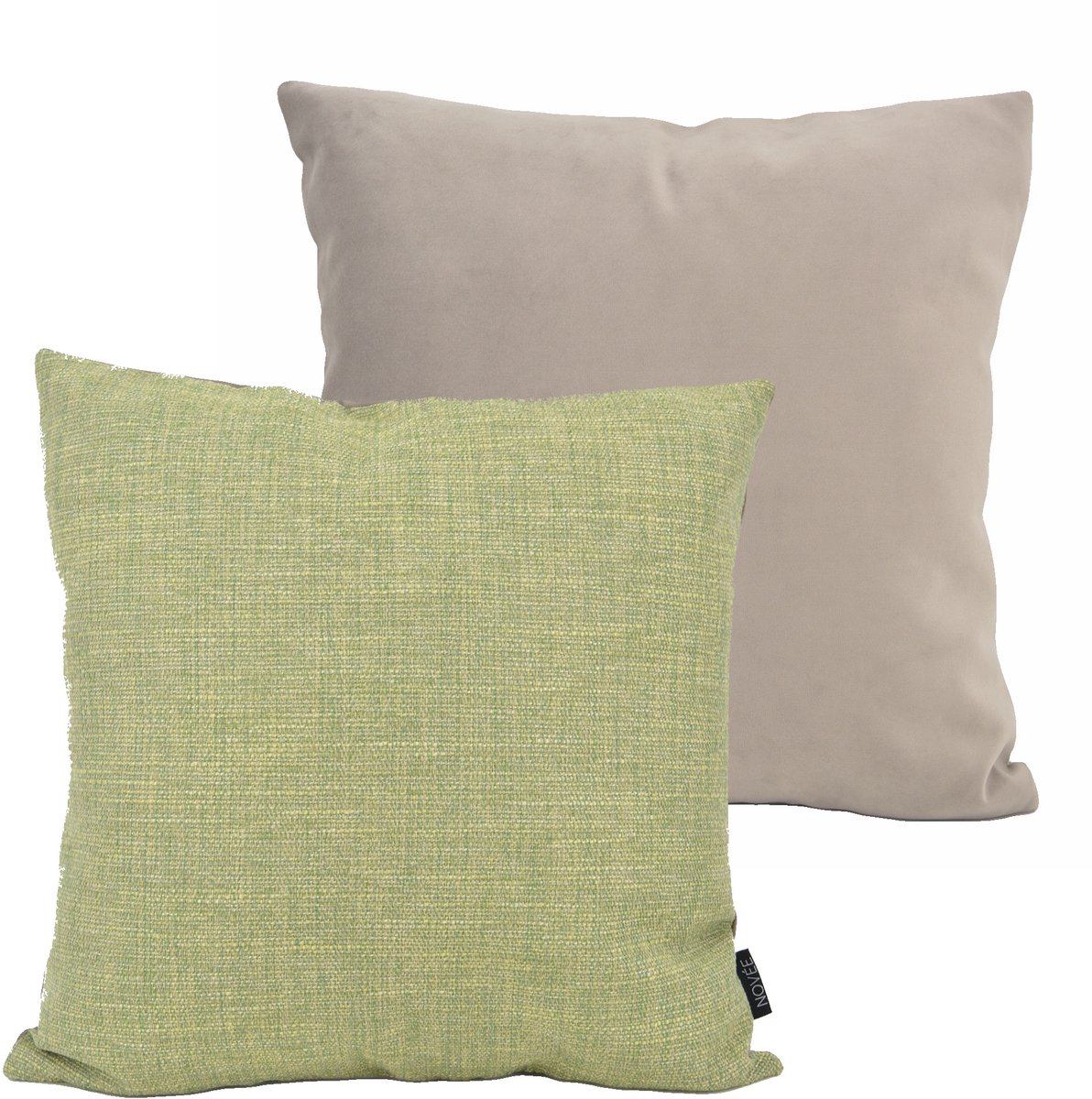 NOVÉE Sierkussen Picasso Paris Lima Khaki | 45 x 45 cm | Velvet/Polyester Groen-Khaki