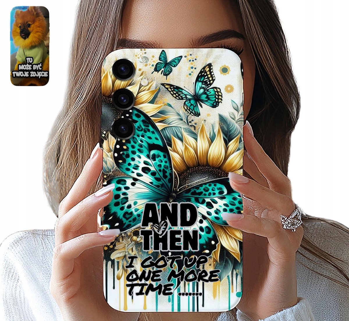 Hoesje voor Samsung Galaxy S24 FE, maar eerst koffie, modieuze damespatronen