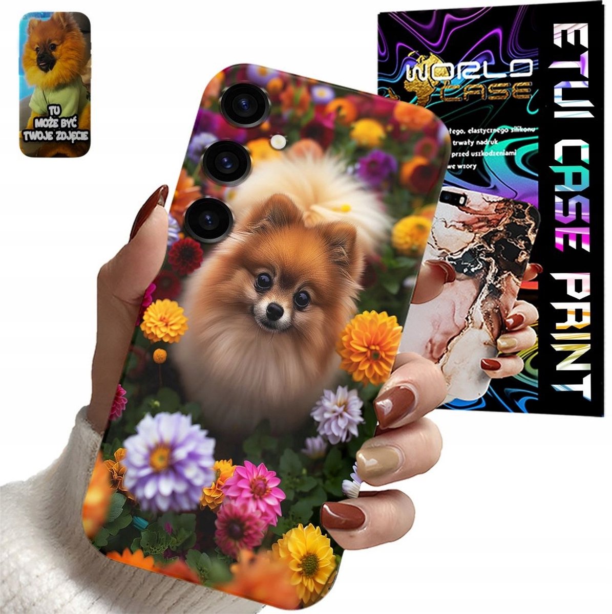 CASE SAMSUNG GALAXY S24 FE LEUKE HOND MINIATUUR SPIZZA