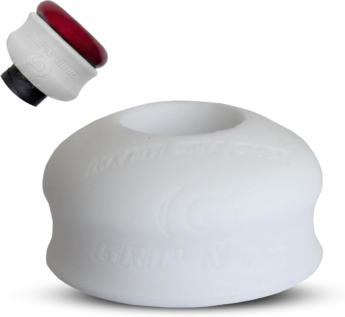 Knuppel Choke-Up - Vleermuis Accessoire - Sport Training - Verstelbare Lengte - 3.8 x 3.8 cm - Wit