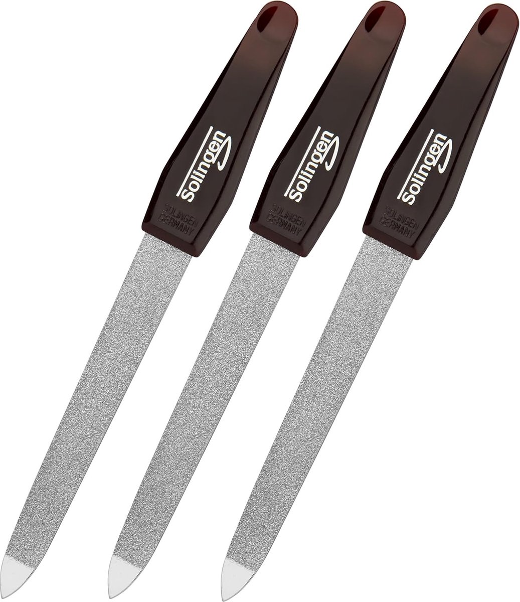 Nagelvijlen Set - Saffier Vijlen - Manicure Pedicure - Dubbelzijdig Ontwerp - 18 cm Lengte