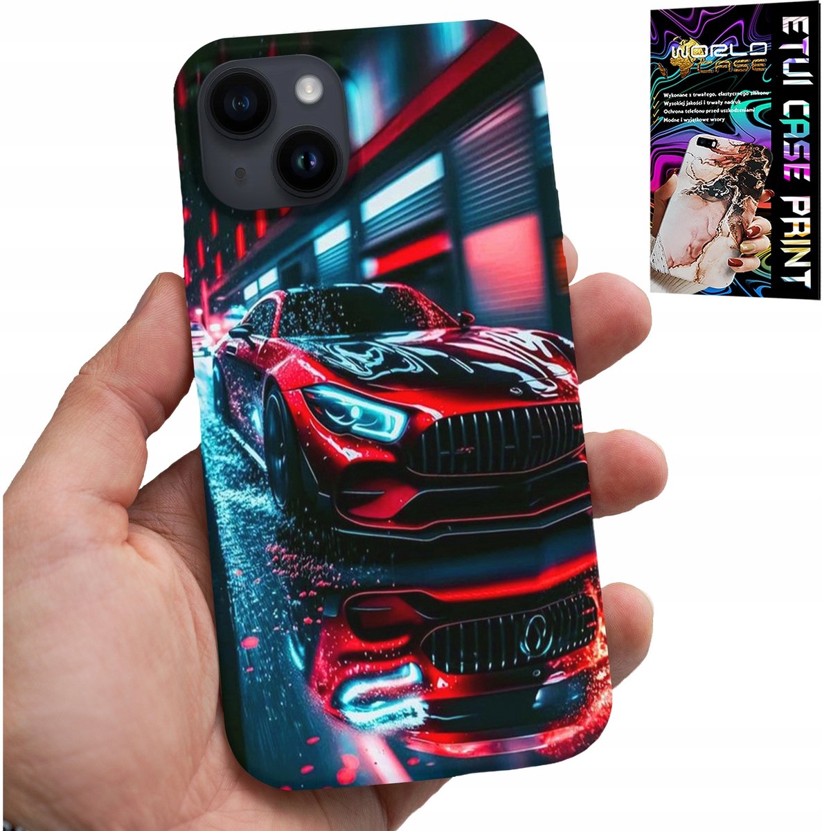 iPhone 15 hoesje - Luxe sportwagens auto ventilator