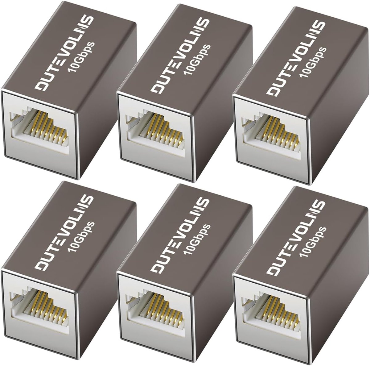 Ethernet Koppeling - Netwerk Extender - Kabel Verlengen - 10 Gbps Snelheid - Aluminium Behuizing