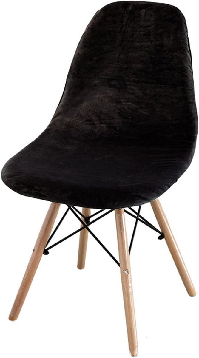 Luxe Fluweel Stoelhoezen Set voor Eetkamerstoelen - Stretch & Wasbaar