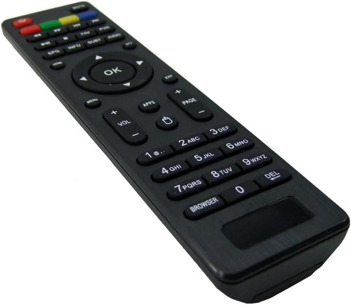 Universele Afstandsbediening voor Enigma2 Decoders en Mediaboxen