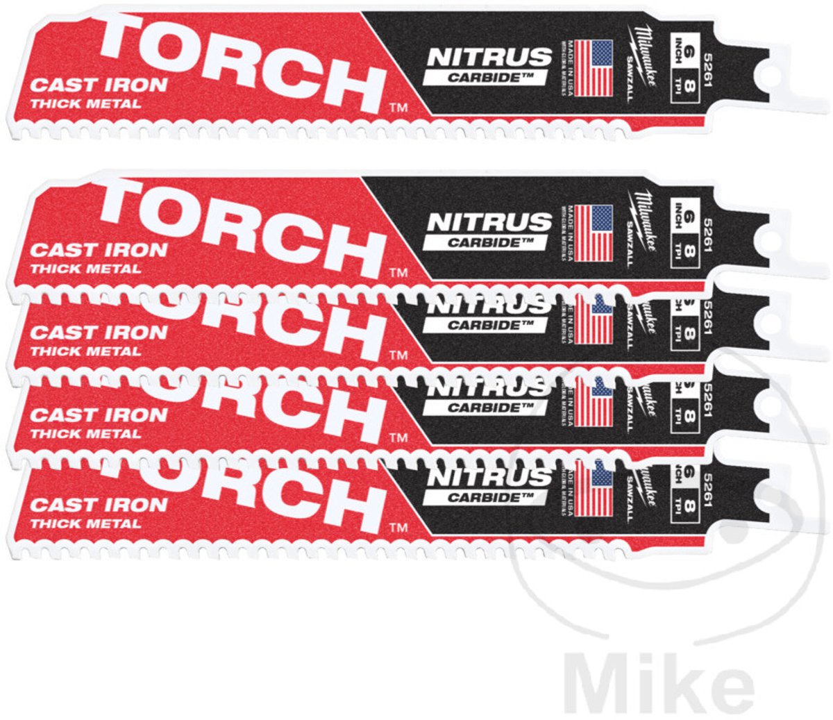 S�bels�geblatt 150X3.2 mm TORCH f�r Metall 5-13 mm VE5