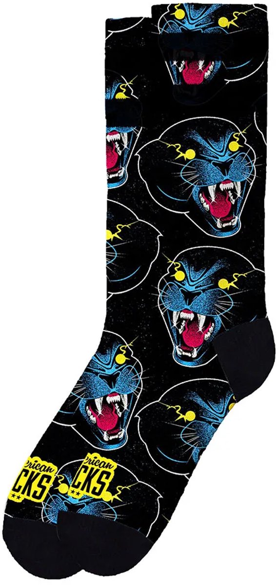 American Socks Shadow Crewsokken Zwart EU 41-46 Man