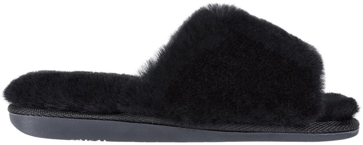Vanuba ANOA Pantoffels - Chocolade - Schapenwol - Termorubber Zool