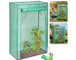 Tomatenkas - Tomaten Kweekkas - Tomaten Serre - Kweekkas - Broeikas - Foliekas - Tuinkas - Plantenkas - Koude Kas - Mini Tuinkas - Kleine Tuinkas - Tomatenkas Met Deur - Tomatenkas Voor Balkon - Tomatenkas Voor Tuin
