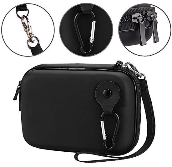 Oneay Schokbestendige zwarte beschermhoes / harde koffer / tas / harde schijfbehuizing voor 2,5 inch draagbare externe harde schijf van Merkloos — afbeelding 3