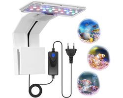 QTTVBTNA -Aquariumverlichting, LED-aquariumlampen, clip-on aquariumlampen, geschikt voor aquarium- en vissenkomverlichting voor waterplanten