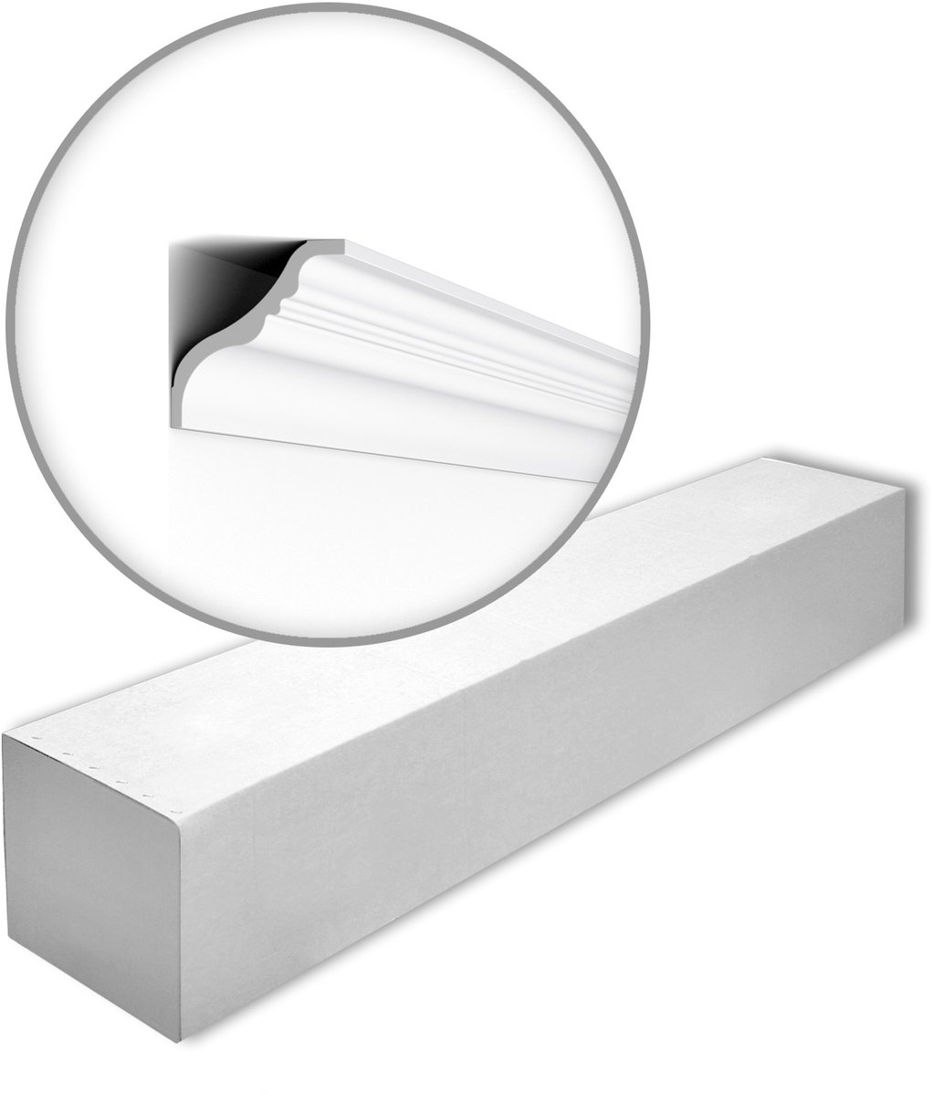 NMC TI-box NOMASTYL Noel Marquet 1 doos 26 stukken Kroonlijst tijdeloos klassieke stijl wit | 52 m