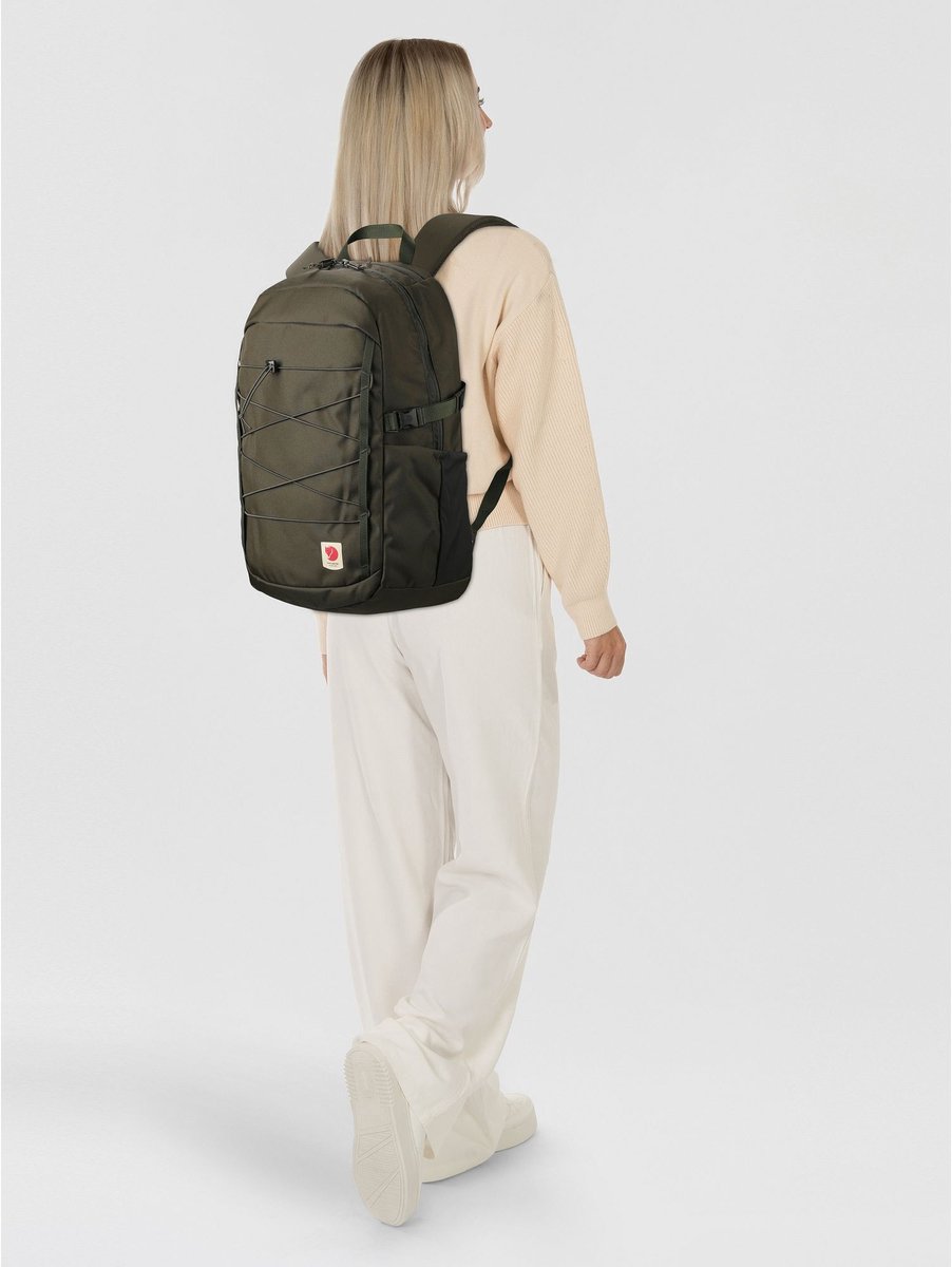 Fjällräven vrijetijdsrugzak rugzak met laptopvak Skule 24 Backpack Deep Forest donkergroen – foto 3