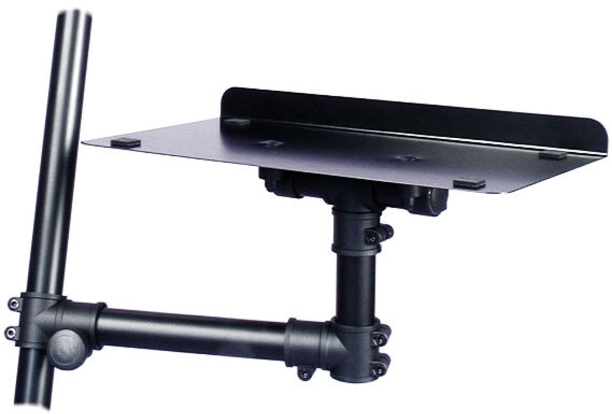 Jaspers 20B Laptopplank an Ausleger voor Jaspers keyboardstand - Accessoire voor keyboard standaards