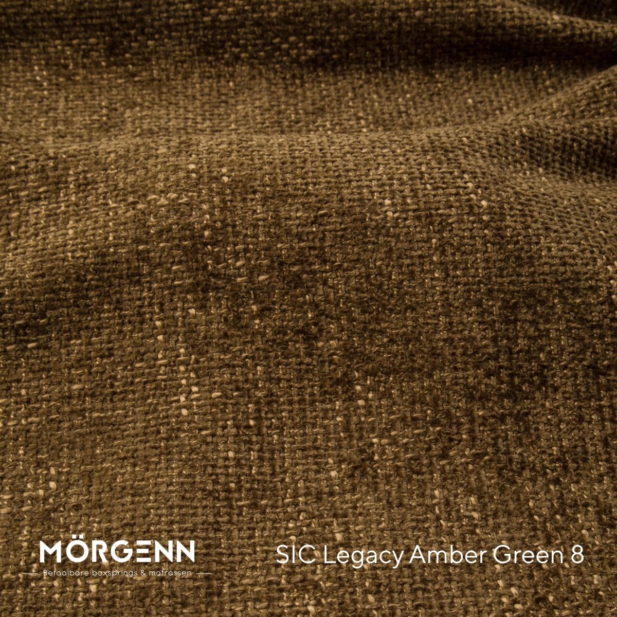 Mörgenn SIC Legacy Stofstaal - Meubelstof voor Boxspring en Bed - Amber Green 8