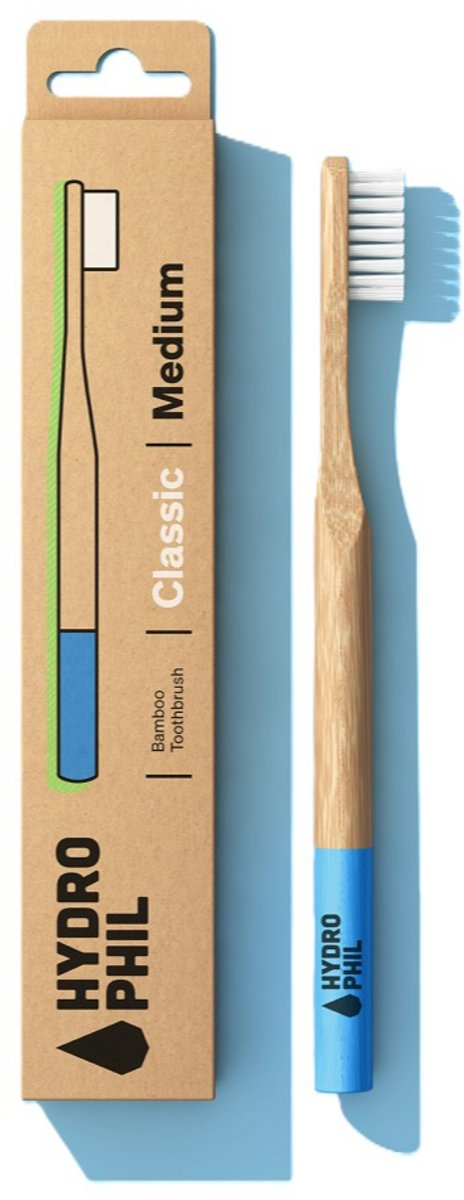 Hydrophil Bamboo Toothbrush Classic Medium (1 stuk)