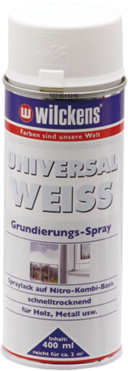 Wilckens Granit - Primer Verf - Wit - 400 ml Spray - Uitstekende Hechting