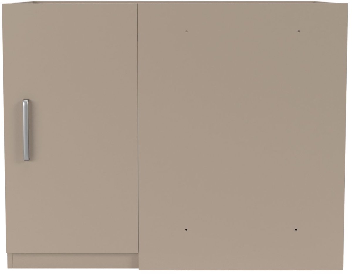Wasophoogte Keukenkast - Onderkast keuken - Module N10 - 700(D)*1150(B)*910(H) mm - Taupe