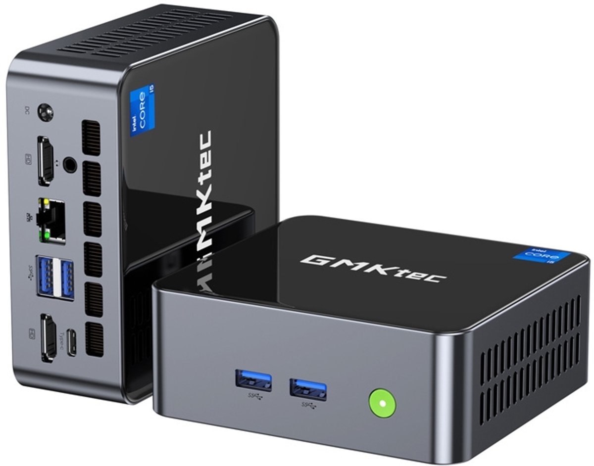 Mini PC GMKtec M3 Intel i5-12450H 16GB RAM + 512GB SSD WIN 11 Pro