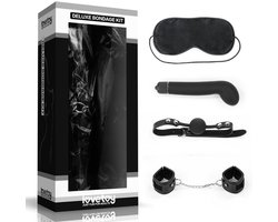 Lovetoy BDSM Deluxe Bondage Kit - Set - Masker - Handboeien - Knevel - Vibrator